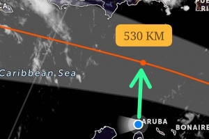 CMO: No ta necesario pa activa crisis team pa pasada di horcan Beryl panort di Aruba