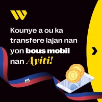 Western Union cu servicio nobo di transferencia via mobile wallet pa Haiti 