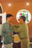 Rotary Club Aruba tin directiva nobo cu presidente Diego Acevedo  