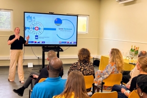 Reunion fructifero educadornan di hospitalnan di Caribe Hulandes