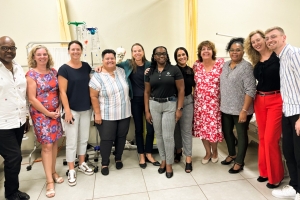 Reunion fructifero educadornan di hospitalnan di Caribe Hulandes