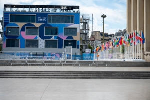 Bandera di Aruba ta bulando na Paris pa Weganan Olimpico 2024