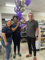 Botica di Servicio ta Celebra 10 Aña den Servicio di Amanda Messam-Ulett 