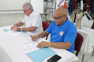 Cruz Cora Aruba Y S.M.A.C a firma MoU pa carnaval 71
