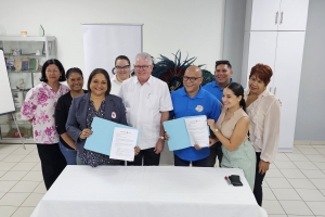 Cruz Cora Aruba Y S.M.A.C a firma MoU pa carnaval 71