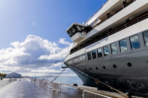 A.T.A.: Yate luhoso World Explorer Cruise ta haci su prome bishita na Aruba