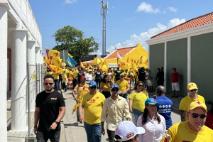 Bista fotografico di e entrega di lista politico na Censo pa eleccion 2024