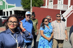 Bista fotografico di e entrega di lista politico na Censo pa eleccion 2024