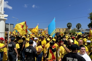 Bista fotografico di e entrega di lista politico na Censo pa eleccion 2024