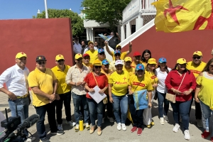 Bista fotografico di e entrega di lista politico na Censo pa eleccion 2024