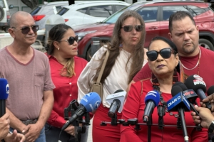 Bista fotografico di e entrega di lista politico na Censo pa eleccion 2024