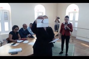 Partidonan politico a haya secuencia di aparicion riba stembiljet di eleccion