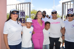 Lider politico di FUTURO Gerlien Croes a deposita su voto na Kudawecha diabierna merdia