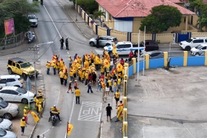 Drone shots di yegada di lidernan di AVP y MEP na nan urna electoral