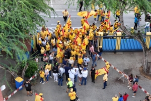 Drone shots di yegada di lidernan di AVP y MEP na nan urna electoral