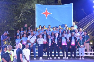 Ayera na Corsou tabatin e ceremonia di apertura di Weganan Interinsular