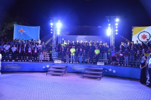 Ayera na Corsou tabatin e ceremonia di apertura di Weganan Interinsular