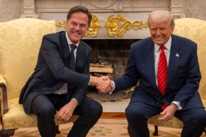 Trump na Mark Rutte di OTAN: paisnan mester paga mas na defensa 