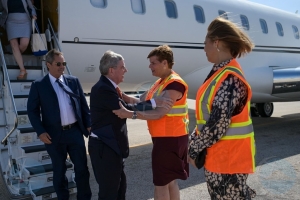 Riba sugerencia di Nicole Hoevertsz, a nombra Thomas Bach presidente honorario di IOC pa bida