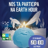 DNM riba Earth Hour: Duna naturalesa un ora di bo tempo