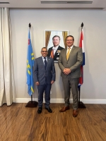 Gobernador Boekhoudt a ricibi Consul General a.i. di Merca 
