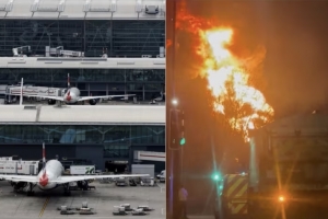 Aeropuerto principal di Inglatera cera awe debi na candela den cercania 