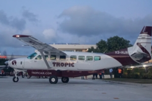 Mericano ta secuestra avion di Belize, wordo tira mata pa pasahero arma
