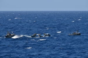 Marina ta intercepta 3 transporte di droga  den un siman di tempo