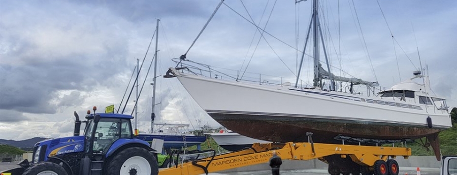 Varadero Aruba Acquires Largest Hydraulic Boat Lift Trailer in the ABC Islands