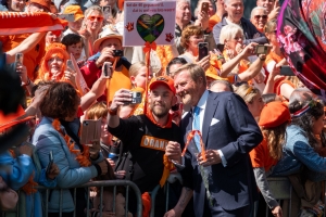 Famia Real a celebra Dia di Rey na  Doetinchem