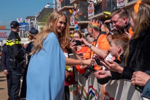 Famia Real a celebra Dia di Rey na  Doetinchem