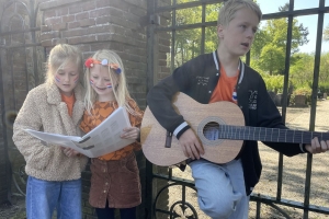 Famia Real a celebra Dia di Rey na  Doetinchem