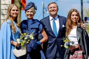 Famia Real a celebra Dia di Rey na  Doetinchem