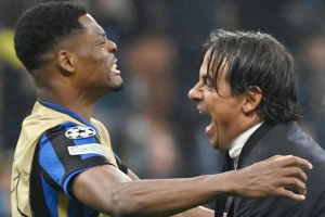 Denzel Dumfries ta yega final di Champions League cu su ekipo Inter  
