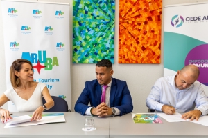 A.T.A. y CEDE Aruba cu aliansa di mey miyon pa mehora calidad di bida riba nos isla