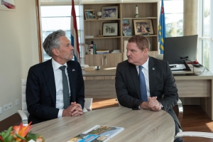 Bista fotografico di e prome dia di bishita di premier hulandes Schoof