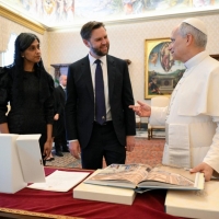 Papa Leo XIV ta tene un audiencia priva cu vice presidente di Merca 