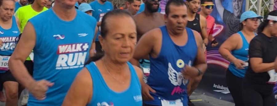 Aruba Bank Walk & Run 2025 a ranca sali cu participacion masal