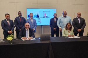 SETAR ta firma contract cu Aquatel pa extension di CELIA pa Corsou