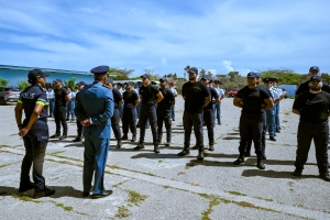 Cuerpo policial tin un grupo nobo di polis cu lo subi caya awor  