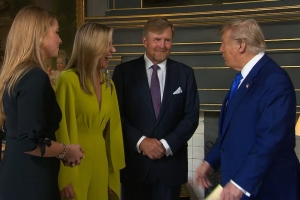 Lidernan mundial, incluyendo Trump a yega Hulanda pa cumbre di OTAN