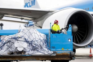  Sindicatonan na Hulanda ta anuncia un welga di groundpersonal di KLM atrobe