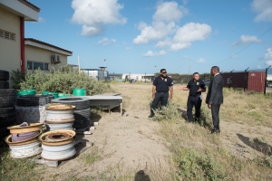 Minister Dowers sorprende kazerne di bombero y topa situacion fastioso  