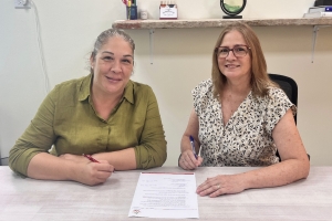 A firma MoU entre fundacion ‘Mi Ruta’ y EduCampus Aruba