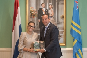 Aruba y Colombia kier fortalece laso comercial, logistica maritimo y desaroyo agricola