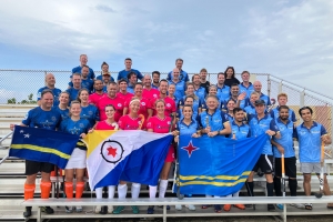 Den deporte di hockey, Aruba Team-1 a gana e torneo di islanan ABC