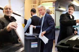 Varios lider politico a vota caba den eleccion awe na Hulanda  