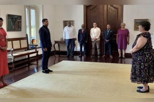 Ruthsella Agueda Jansen nombra como gobernador interino nobo di Corsou