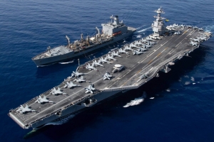 Tension entre Merca y Venezuela a aumenta cu yegada di portavion mericano den region