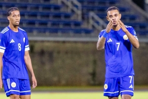 Corsou a ‘crush’ Bermuda 7-0 y ta un wega leu di bay Mundial Futbol 2026  